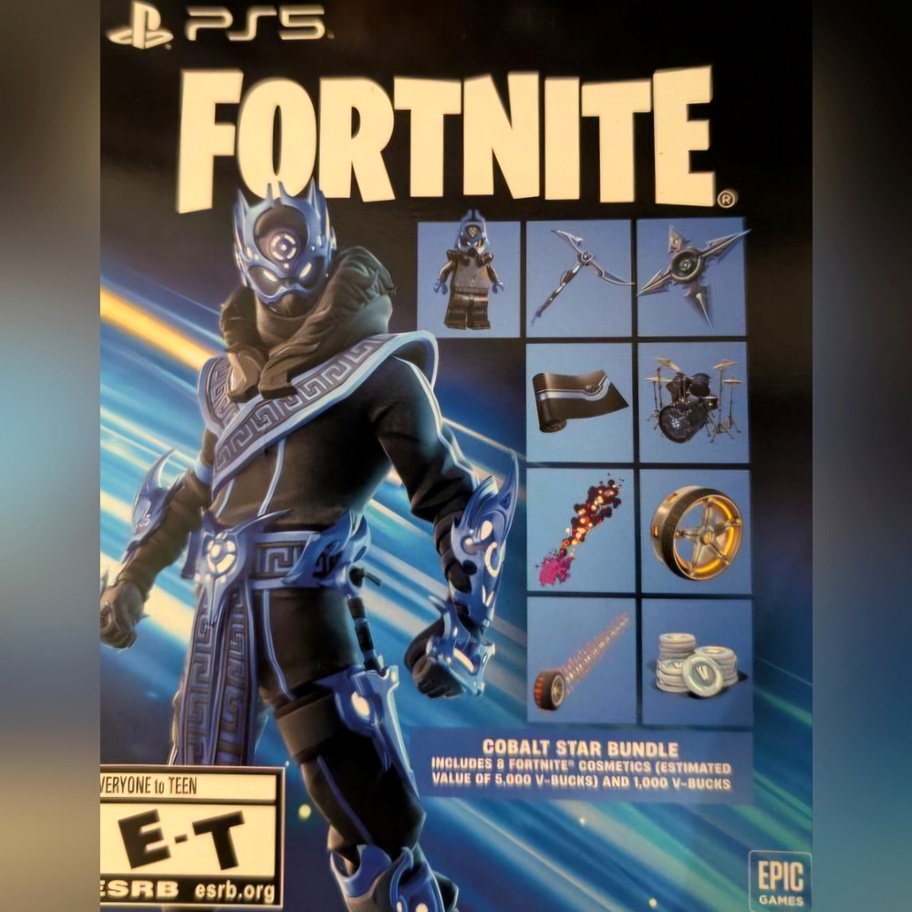 PS5 Fortnite Cobalt Star Bundle